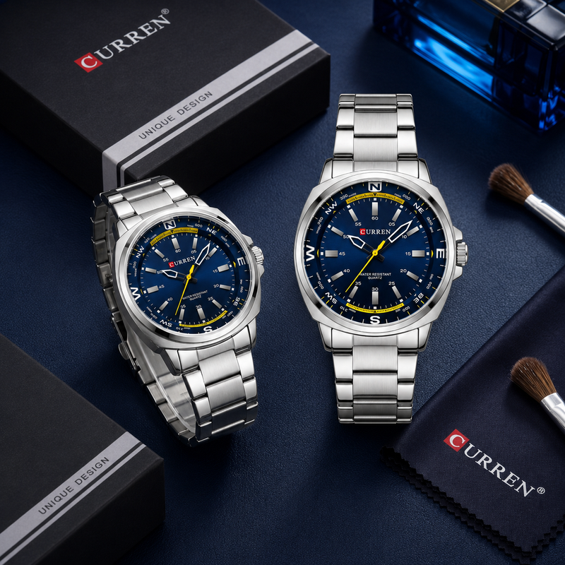 Iconic CURREN Watch For Men's | Your Wrist Deserves Luxury. detail view